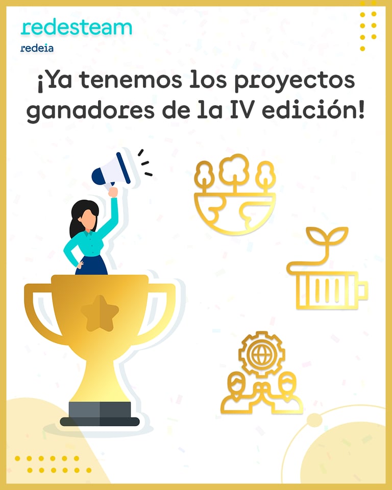 Redesteam | Ganadoras de la cuarta edición de RedeSTEAM